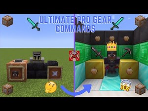 Command Block Tutorial #191: Ultimate Pro Gear Commands in Minecraft (1.20+)