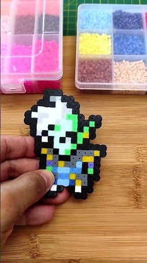 Como armar un hama bead (Dragon Ball Z) 5 mm - Zamasu