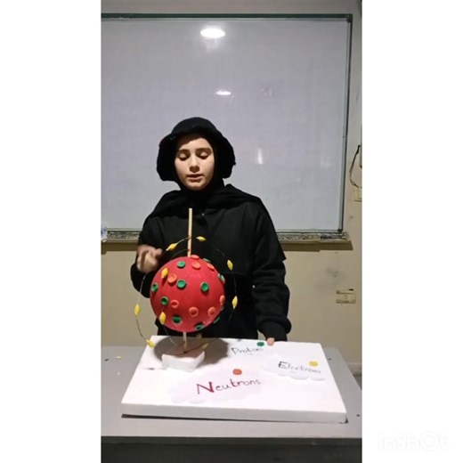 Learning science the fun way! Grade 8 students explain atoms in their own creative videos. ⚛️📚 | Green space school