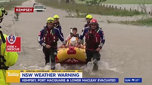 A dangerous downpour has hammered the New South Wales mid north coast, with the SES responding to over 800 calls in the past few hours, and now it looks like Sydney is next in the firing line. #9News | Nightly at 6.00pm | 9 News
