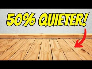 Cheap Budget Soundproofing Floors for $50!