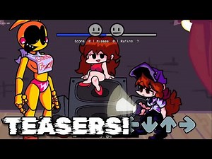 FIVE NIGHTS OF FUNK TEASERS!!! | TOY CHICA, SECURITY GF, PUPPET, SPRING BONNIE AND MORE!!!