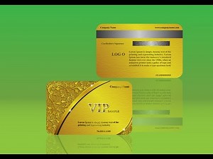VIP Card Design in Illustrator | Luxury VIP Card Design | Brand Design | The Graphic Owl