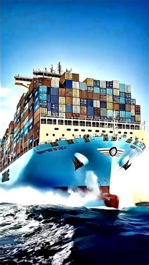 Inside the Monster Engine That Powers Cargo Ships 🚢🔥| #explorepage #facts #shortvideo