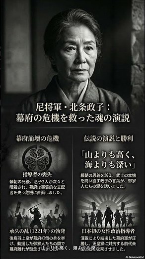 📔尼将軍：鎌倉を導いた北条政子の演説と統治