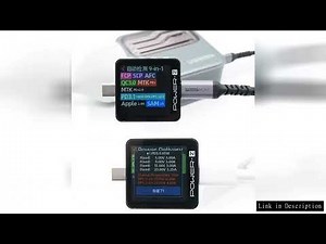 KM003C ChargerLAB POWER-Z USB PD3.1 Protocol PPS 50V 6A Range Dual Type-C USB Capacity Tester