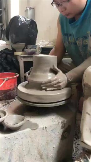 #ceramics #potteryprocess #chinesepottery