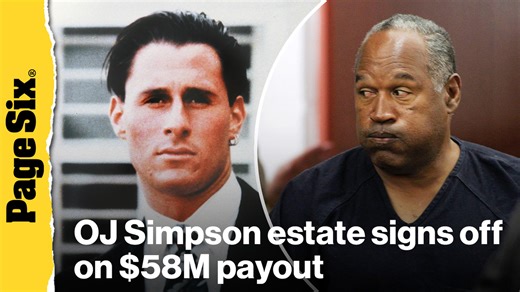 OJ Simpson estate signs off on $58M for Ron Goldman's father