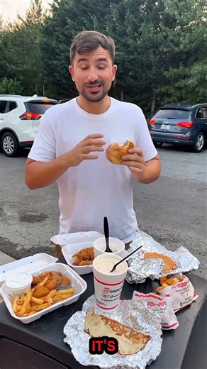 Cook Out Review 🍔 Trying a Cook Out Combo for the First Time! #shorts #mukbang #asmr