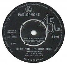 The Soulmates With  The Jet Set - Bring Your Love Back Home