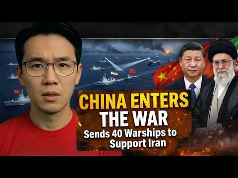 Just In: China Enters the War — Sends 40 Warships to Support Iran