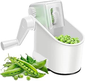 Pea Sheller, Bean Peeling Machine, Pea and Bean Peeler Hand Rolling Machine, Easy to Operate for Beans Soy Peas Kitchen Tools