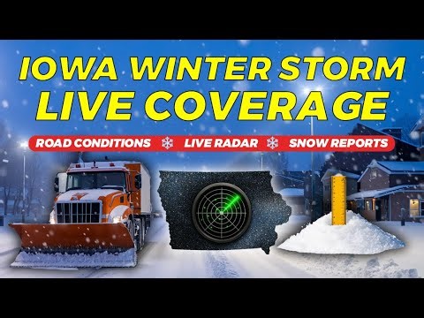 Live Iowa Weather Forecast & Radar Winter Advisory & Storm Updates