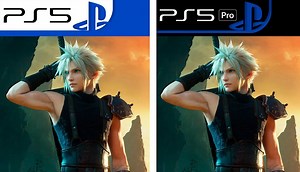 最终幻想 7 重生PS5内战-PS5-PS5 Pro画质对比