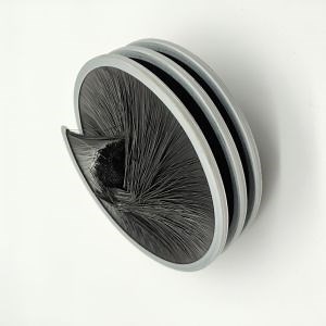 [Hot Item] Industrial Nylon Bristle Spring Roller Brush Spiral Coil Brush for Dusting