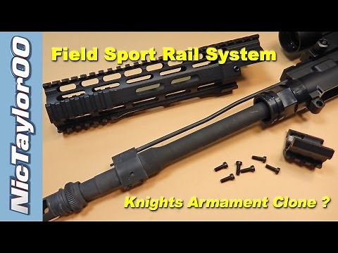 Field Sport AR15 Handguard REVIEW & Install Instructions - VERY EASY