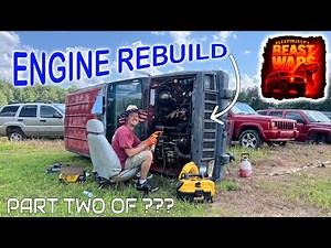 Wild Engine Rebuilding Where You'd Least Expect. #bleepinjeepbeastwars