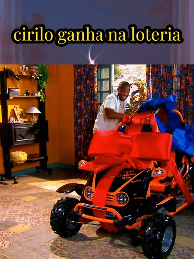 Cirilo ganha na loteria #Cirilo #novela #carrossel