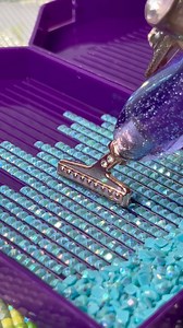 AB drills are pure MAGIC! Do you place them first or save the best for last? 💎👇 #diamondpaintingaddict #diamondpainting #diamondart #fyp | Dreamer Designs