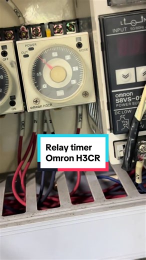 Relay timer Omron H3CR#danhautomation