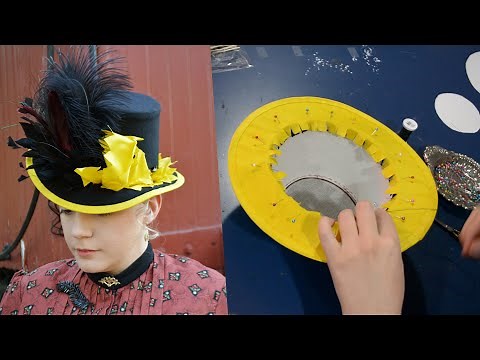 Making a Bustle Era Victorian Hat