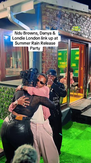 Ndu Browns, Danya & Londie London Unite at Summer Rain Release Party
