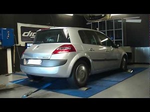 * Reprogrammation Moteur * Renault Megane 2 DCI 130cv @ 165cv Dyno Digiservices Paris