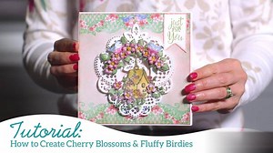 2.1K views · 52 reactions | Join Emma Lou in the Heartfelt Creations craft room as she shares how simple it is to stamp, color and shape the exquisite cherry blossoms and birdie accents found in the Cherry Blossom Retreat Collection! Follow along as she demonstrates how beautifully the stunning paper collection, delicately colored images, shaped blossoms and songbird embellishments come together to create an elegant handmade greeting card quickly and with ease! | Heartfelt Creations | Facebook