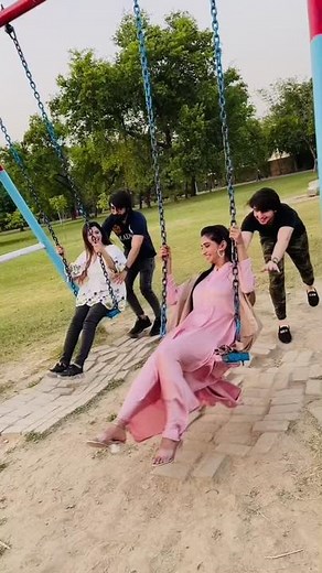 Joyful Day at the Playground with Friends