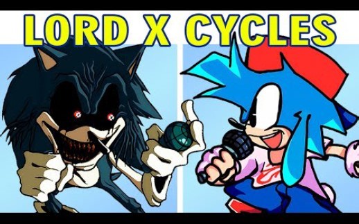Lord X Cycles Encore VS Friday Night Funkin WIP Sonic.EXE Cover Chart (FNF MOD)