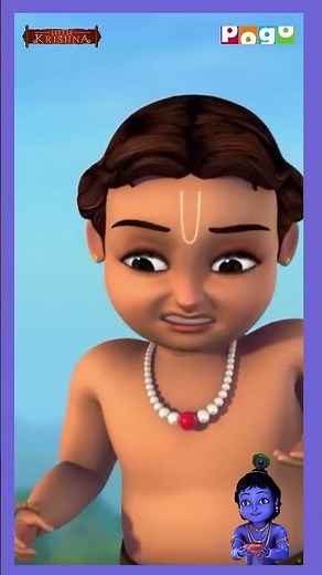 #LittleKrishna 🪈| Double Dhamaka Alert! 😍| Hindi Cartoon | Kids Cartoon | #shorts | ‪@PogoChannel‬​