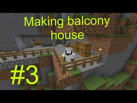 Making balcony house | minecraft season 2 #4 | yusuf