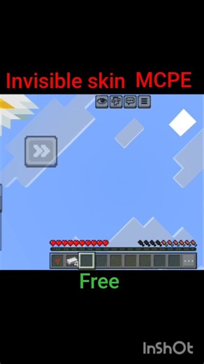 #minecraft Minecraft invisible skin