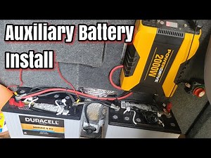 Auxiliary Battery Install In A Van | Cargo Van Business Expediting