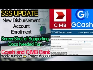 New Disbursement Account Enrollment | Gcash and CIMB Bank Supporting Documents