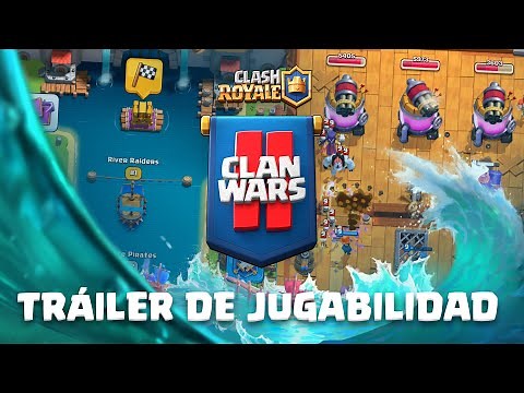 Clash Royale: ¡Tráiler De Lanzamiento De Las Guerras De Clanes 2! ⚔️⛵