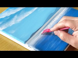 Sail Boat Painting / Acrylic Painting for Beginners / STEP by STEP #265