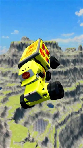 Cars vs Giant Lava Pit – BeamNG.drive 55 #beamng #shorts #beamngdrive #car #usa #viral