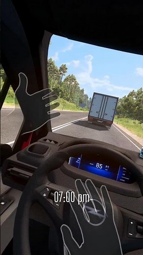 Ultra Realistic Euro Truck Simulator 2 #53 | Opel Combo Mod | #Shorts #Gaming #VR #Quest3 #Crash