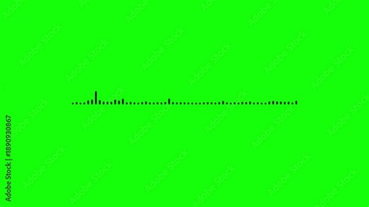 Reactive sound wave animation for audio based visuals. Music frequency spectrum moving with rhythm and signal flow. Creative audio visualization asset for digital media and motion projects.