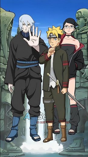 "Mitsuki & His Family/Friends Evolution From Kid to Adult!" 🥰 #naruto #boruto #narutoshippuden