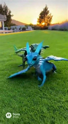 What if… we could make anything into a pet with science? #scifi #dragons #fantasy #mythicalcreature