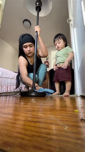 Mi vida de baga sin trabajar 😩😒#mama #acompañame #limpiando #baby #history