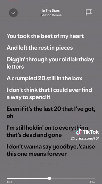 ln the star song lyrcs #spotify