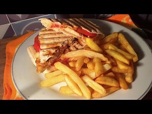 Easy Homemade Chicken Panini Recipe | How To Make Panini