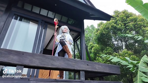 Frieren in mist #cosplay #frierenbeyondjourneysend #frieren #frierencosplay