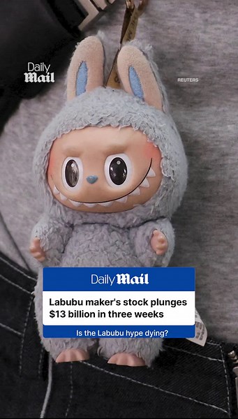 Laabubu maker's stock plummets