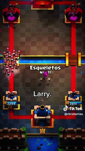 Larry em Clash Royale: Sempre Confiei 🙏