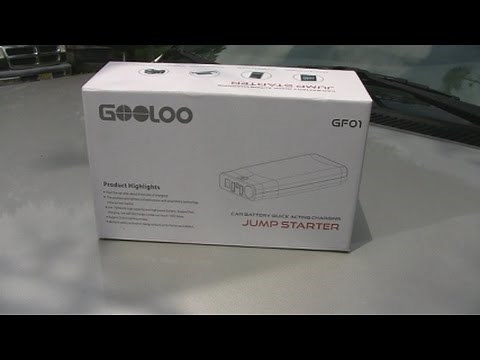 JUMP START THRU CIG. LIGHTER (GOOLOO GF01 REVIEW)