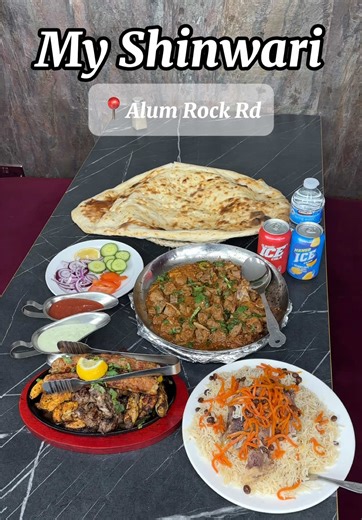 📍 My Shinwari – Alum Rock Road, Birmingham Honestly… WOW 🤯 one of the best dining experiences I’ve had in a long time 🇵🇰🇦🇫 🍚 Starting with the Kabli Pulao – the rice was perfectly moist, with that unreal sweet & salty balance 🤤✨ and the lamb shank… HUGE, tender and packed with flavour 🐑🔥 🥩 Next up, the mixed grill – every single piece of meat was cooked to absolute perfection 😮‍🔥 juicy, smoky, and full of flavour, and those caramelised onions took it to another level 🧅🤍 🍛 Now the